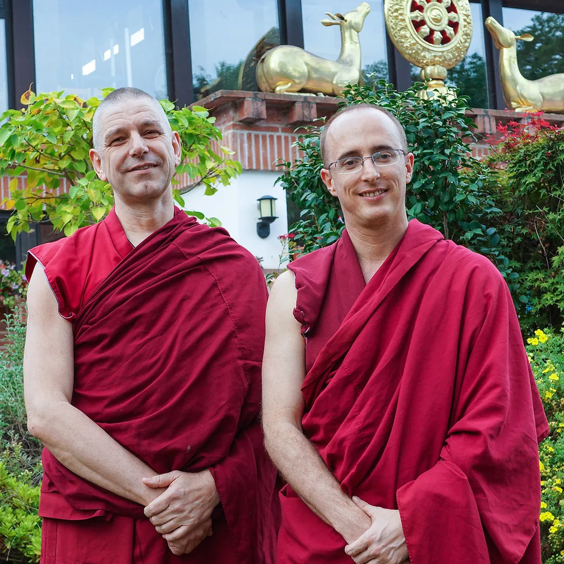 Ven Losang Tendar and Ven Losang Gyaltsen