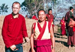 Jon Landaw and Lama Yeshe, 1975