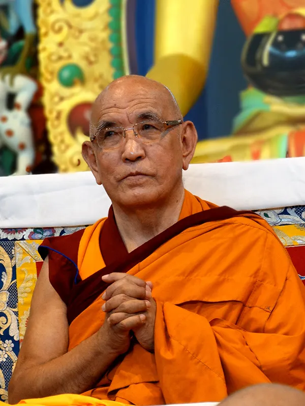 His Eminence Jangtse Choje Lobsang Tenzin Rinpoche