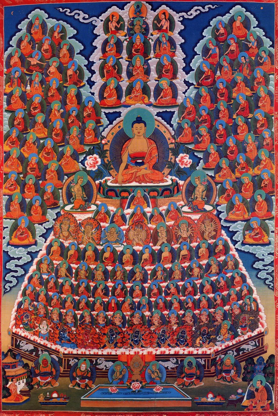 Buddha Shakyamuni Refuge Merit Field